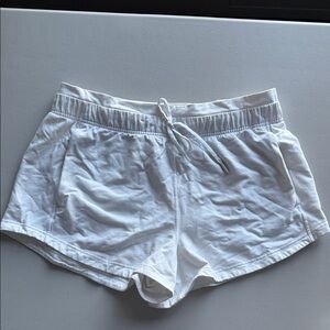 lululemon athletica White Athletic Shorts